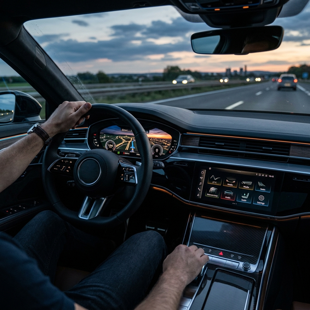 Automotive Connected Dashboard Console