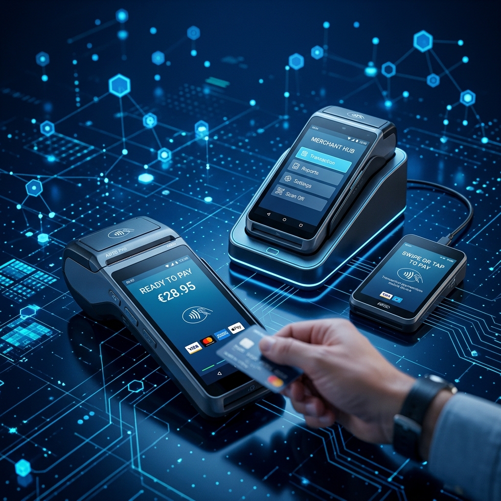 Sleek Payment Devices and Handheld POS terminals